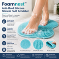 Foamnest™ Anti-Mold Silicone Shower Foot Scrubber